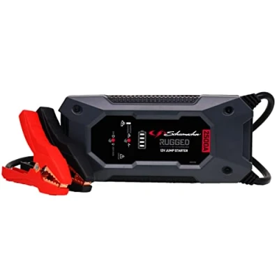 Afbeelding van Schumacher Rugged SBX 463 Booster Lithium Ion accu, 2000 A, 12 V, auto tot 8,0 l benzine/6,0 l, diesel, zaklamp, super krachtig, USB poort 2,4 uitgang/2,0 ingang, IP64 bescherming