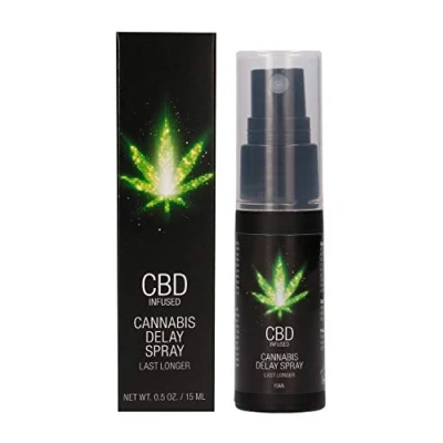 Afbeelding van CBD Cannabis Delay Spray 0.5 fl oz / 15 ml