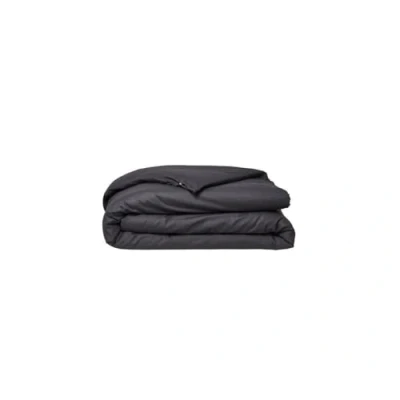 Image de Housse de couette Essential 140 x 200 cm 1 personne 100% Coton uni Fusain
