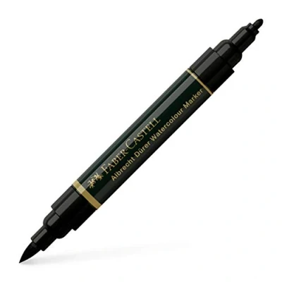 Afbeelding van Faber Castell 160499 aquarelmarker A. Dürer 199 zwart 4 stuks