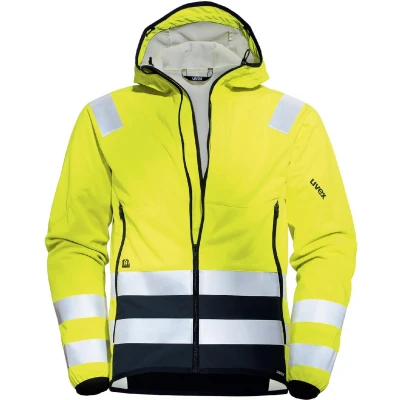 Afbeelding van Uvex Softshelljacke Protection Flash Gelb, Grau, Warngelb (89382) 5XL