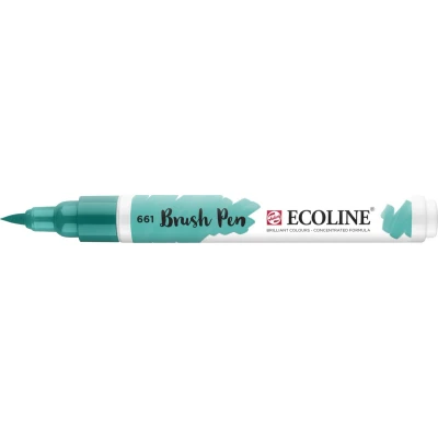 Afbeelding van Ecoline Brushpen Turkoois groen 661Talens