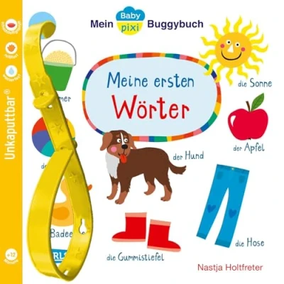 Afbeelding van Baby Pixi (unkaputtbar) 98: Mein Buggybuch: Meine ersten Wörter