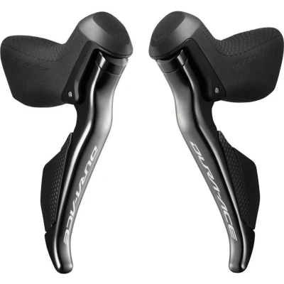 Afbeelding van Shimano Dura Ace Di2 ST R9150 Versnellings /Remhendel set, black