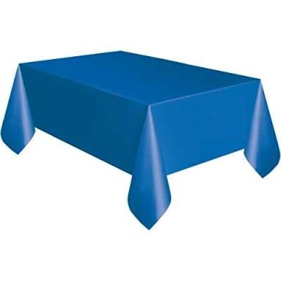 Afbeelding van Tafelkleed Royal Blauw plastic 140x274cm