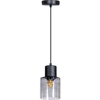 Afbeelding van ETH Sledge Hanglamp E27 Smoke Glas