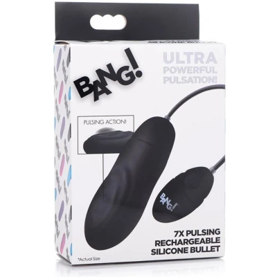 Afbeelding van XR Brands Pulsating Rechargeable Silicone Bullet