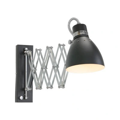 Afbeelding van Steinhauer Wandlamp Spring Zwart 6290ZW