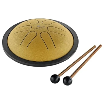 Afbeelding van Meinl MSTD3G Mini Steel tongue drum Gold