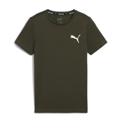 Afbeelding van PUMA ACTIVE Small Logo Tee B Jongens T shirt Lapis Lazuli Maat 176