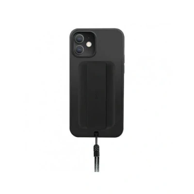Afbeelding van UNIQ Heldro iPhone 12 mini 5.4 hoesje zwart/middernachtzwart Antimicrobieel