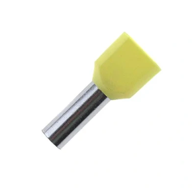 Afbeelding van 100 stuks 2 x 6,0 mm² 12 mm geel