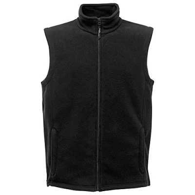 Afbeelding van Regatta Micro Fleece Herenjas, zwart.