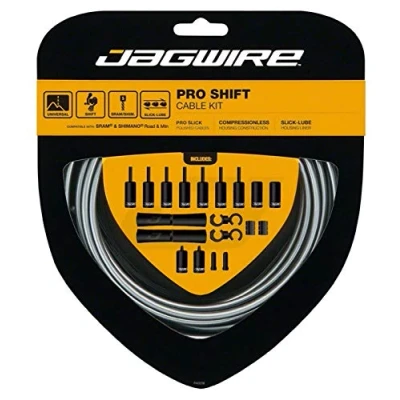 Afbeelding van Jagwire PCK501 Set met kabel en beschermhoezen, uniseks, voor volwassenen, Ice Gray