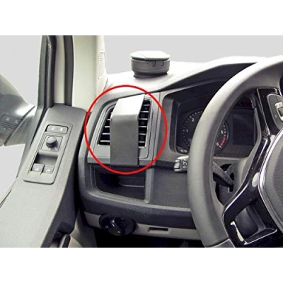 Afbeelding van Brodit ProClip houder geschikt voor Volkswagen T5 / Pick up/ Caravelle 2016 2020 Left mount