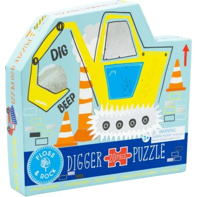Afbeelding van Floss &amp; Rock Puzzel, Bouw 20 stukjes ca. 46 x 36 cm
