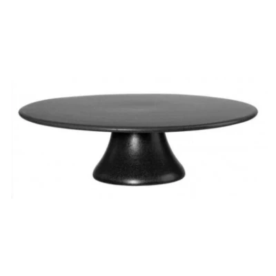 Afbeelding van Asa Cake Plate, Zwart Iron D. 29 Cm, H. 9 Cm Grande