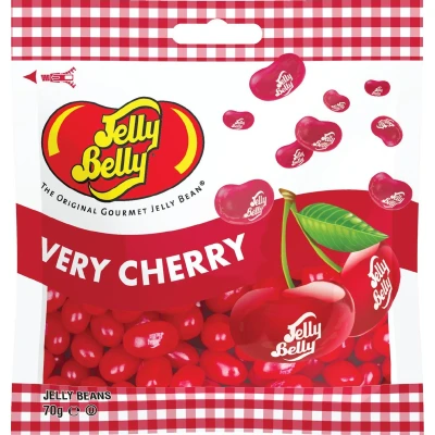 Afbeelding van Jelly Beans Very Cherry / Kersen 70g zakje
