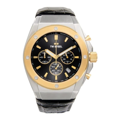 Afbeelding van TW Steel dames Tech Bicolor horloge TWCE4111 in de kleur Zilver