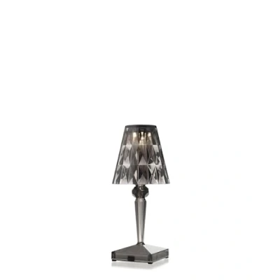 Image de Kartell Battery Portable Lampe de Table IP54 Fumé