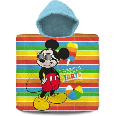 Afbeelding van Disney Mickey Mouse Bad Poncho 60X120 Cm