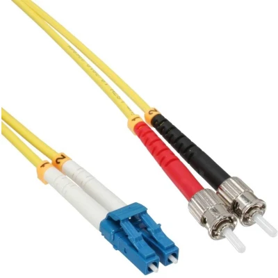Afbeelding van ACT RL7915 Glasvezel Patchkabel Duplex LSZH Singlemode LC/ST 9/125µm OS2 15 meter