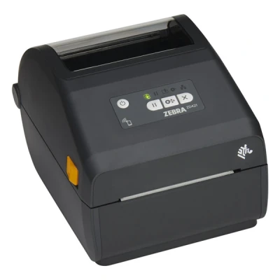 Image de Zebra ZD421d Imprimante d&#039;étiquettes thermique direct Rouleau (10,8 cm) 300 ppp jusqu&#039;à 102 mm/sec USB 2.0, hôte USB, Wi Fi(ac), Bluetooth 4.1 gris