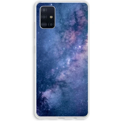 Afbeelding van hoesje geschikt voor Samsung Galaxy A51 4G Nebula Soft Cover Telefoonhoesje Bescherming aan alle Kanten en Schermrand