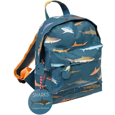 Afbeelding van Rex london mini rugzak sharks 25 cm