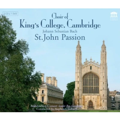Afbeelding van Choir Of King&#039;s College Cambridge St. John Passion (3 CD)