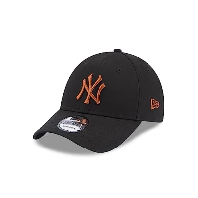 Afbeelding van New Era York Yankees MLB League Essential verstelbare pet zwart/bruin 9Forty