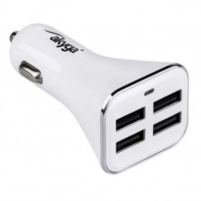 Afbeelding van Akyga AK CH 09 USB oplader 6.8 A 4 x Auto