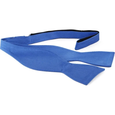Afbeelding van Zelfstrikker Zijde Midden Blauw F05 Heren Suitable Herenkleding