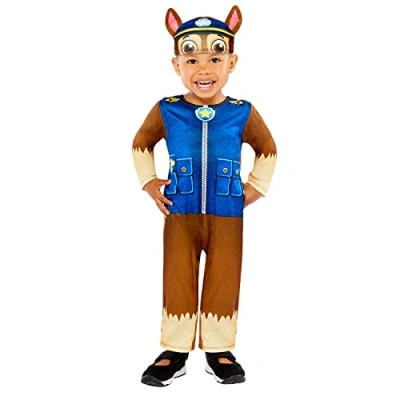 Afbeelding van PAW Patrol Verkleedkleding Chase Baby 86/92 (18 24 maanden)