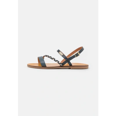 Afbeelding van Les Tropeziennes par M Belarbi Batress Sandalen, Dames, Maat: 41, Marine/or Leer