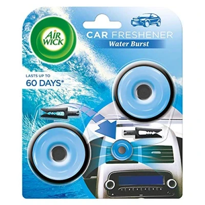Afbeelding van Air Wick Auto luchtverfrisser 2x9gr Water Burst