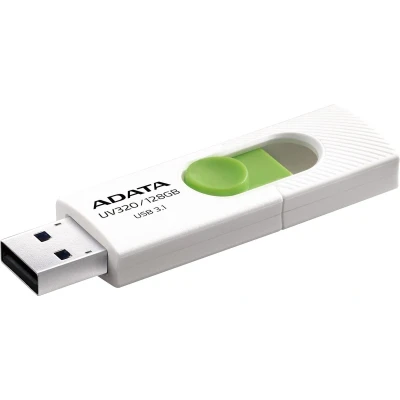 Afbeelding van ADATA UV320 USB stick 128 GB Type A 3.2 Gen 1 (3.1 1) Groen, Wit
