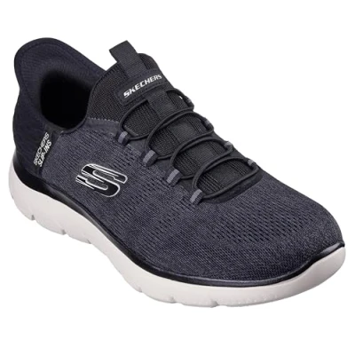 Afbeelding van Skechers Belangrijkste tempo van BasketHomme toppen, zwart.