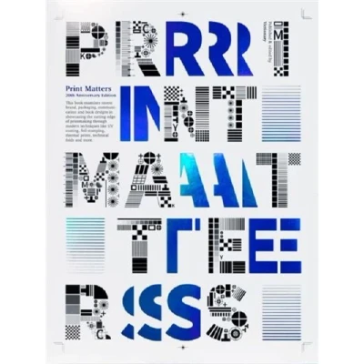 Image de Print Matters 20th Anniversary Edition The Cutting Edge of /anglais