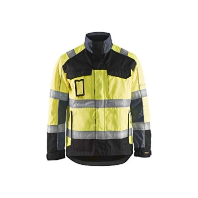 Afbeelding van Blaklader Jack. Ongevoerd High Vis 4051 1811 Geel/Zwart