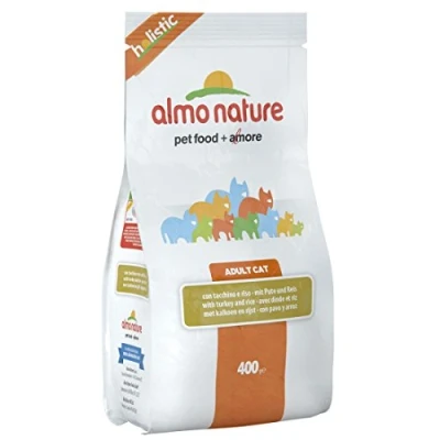 Afbeelding van Almo Nature Cat Holistic Adult Kattenvoer Kalkoen Rijst 400 g