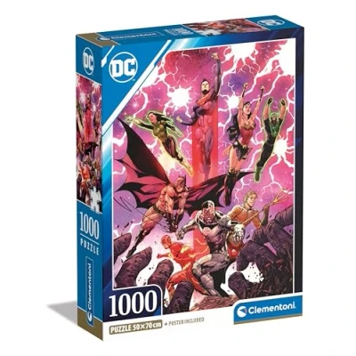 Afbeelding van Puzzel Clementoni DC Comics 1000 Onderdelen