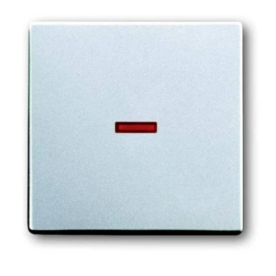 Afbeelding van Busch Jaeger 2CKA001751A2945 Knop Afdekking Witaluminium (RAL 9006), Aluminium 1 stuk(s)