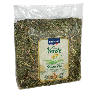 Afbeelding van Vitakraft Vita Verde Hooi 500 g Ruwvoer Paardenbloem