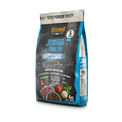 Afbeelding van Belcando Junior GF Poultry [4 kg] graanvrij hondenvoer droogvoer voor jonge honden compleet vanaf 4 maanden