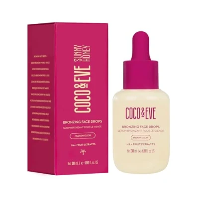 Afbeelding van Coco &amp; Eve Sunny Honey Bronzing FACE Drops Zonnebrandcrème, Maat: 30 ml, Medium glow