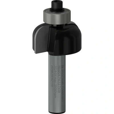 Image de BOSCH 2608628362 fraise à profil semi circulaire 8 mm, R1 6 D 24,7 L 13 G 53 mm