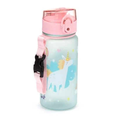 Afbeelding van Eenhoorn Magie Pop Top 350ml Breukbestendige Drinkfles schoolbeker drinkbeker kind