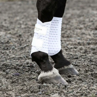 Afbeelding van Equilibrium Beenbeschermers Stretch &amp; Flex Flatwork Wit M