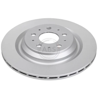 Afbeelding van A.B.S. 18798 Remschijf 335 20 5 114,3 interne ventilatie met druppelvormige vleugels Grijs gietijzer Gecoat TESLA: Model 3